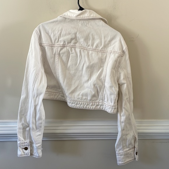 DISSH DEVIN OFF WHITE CROPPED JACKET - Picture 7 of 7